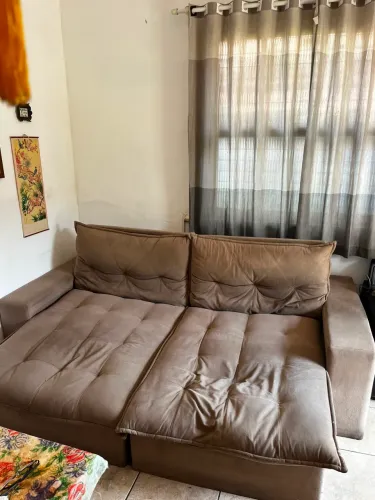 Sofá retrátil 4 lugares