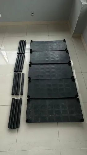 Pratileira Reforçada de Plástico Desmontável