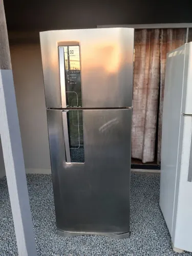 Geladeira Electrolux Duplex Inox
