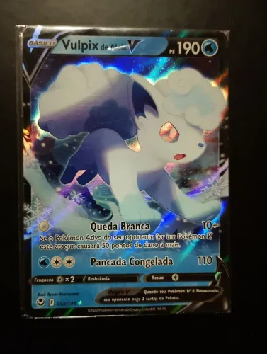 Vulpix De Alola V + Cinderace V + Wobbuffet V