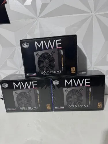 Fonte Cooler Master 850w 80 Plus Gold [Nova]
