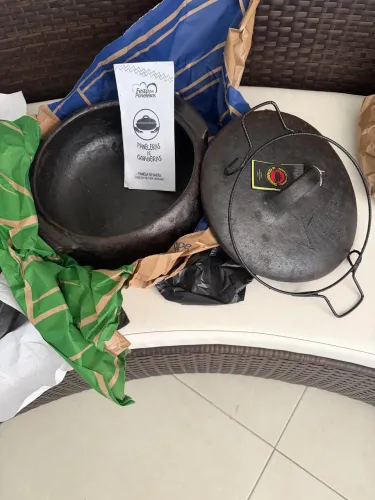 Panela de Barro NOVAS NUNCA USADAS