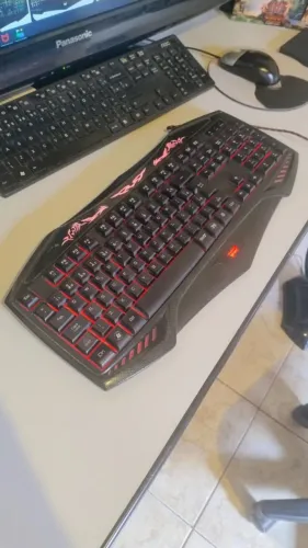 Teclado Gamer Tecdrive Xfire - Led 7 Cores