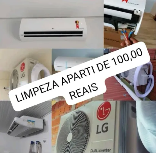 Limpeza de ar condicionado split