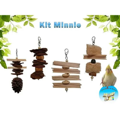 Brinquedo Para Calopistas - Kit Minnie 4 Unid.
