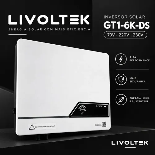 INVERSOR SOLAR LIVOLTEK (SEMINOVO)