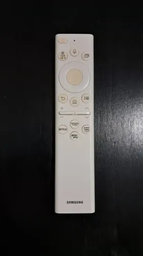 Controle Remoto Original Samsung The Frame SolarCell BN59-01391E - Branco - Comando de Voz