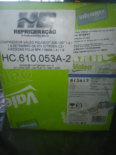 Compressor ar condicionado carro