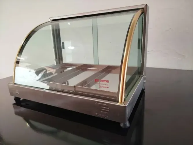 Estufa para salgados nova na caixa 220v a pronta entrega aço inox