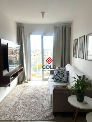 Apartamento com 2 dormitórios à venda, 54 m² - Parque das Nações - Santo André/SP