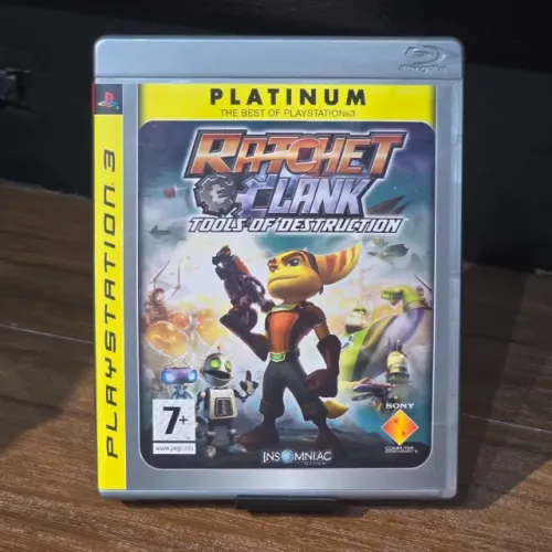 Jogo Ratchet and Clank Tools of Destruction Platinum PS3 