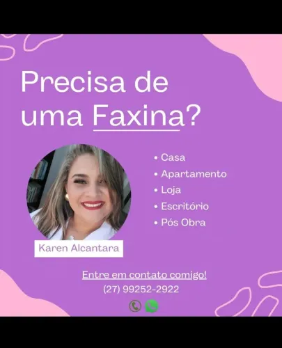 Diarista/faxineira