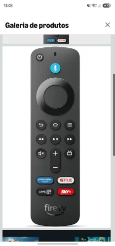 CONTROLE REMOTO AMAZON FIRE STICK