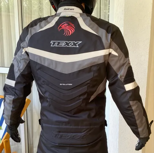 Jaqueta de moto reforçada TEXX Tam L