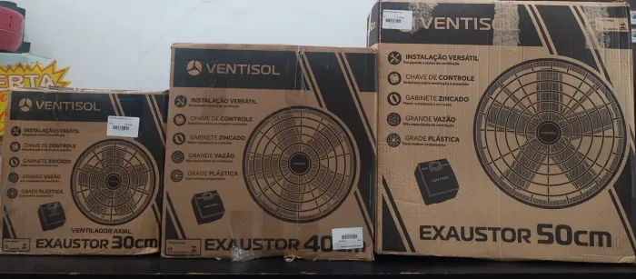 Exaustores Ventisol com 30% de desconto (220v)