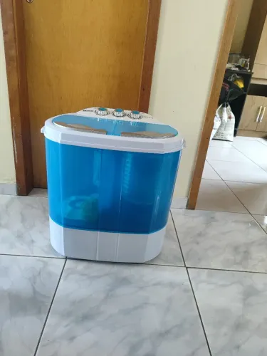 Máquina de lavar e centrífuga,ideal para motorhome BRINDE DE ECO BOLA!