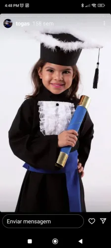 canudo de formatura