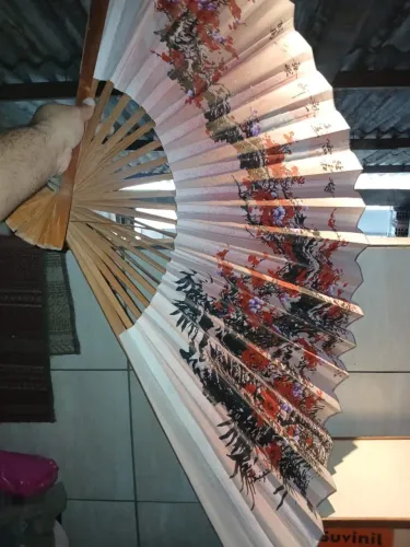 Leque Japonês Decorativo