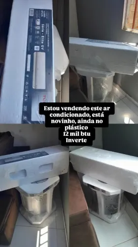 AR CONDICIONADO INVERT 12 MIL BTUS