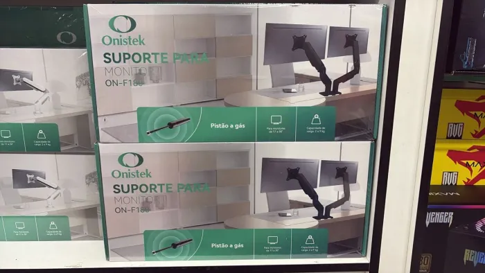 Suporte para Monitor Duplo Onistek ON-F180