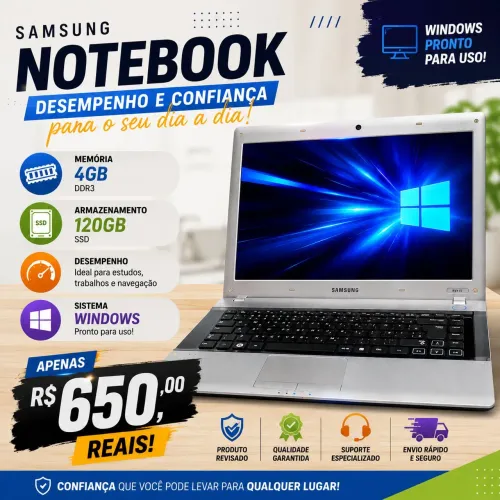 Notebook Samsung 