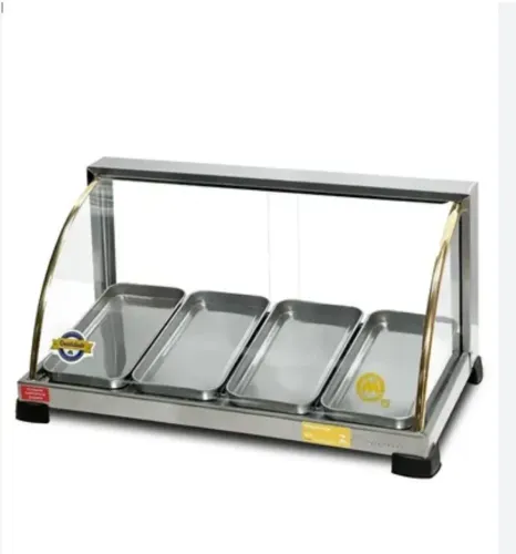 Estufa ouro curva, 4 bandejas