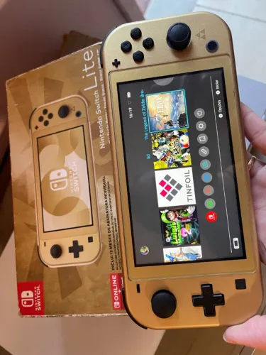 Nintendo Siwtch Zelda Desbloqueado!