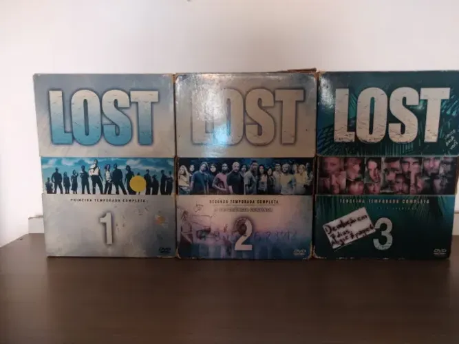 Box 1 2 e 3 Série Lost