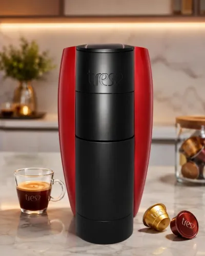 Cafeteira 3 corações