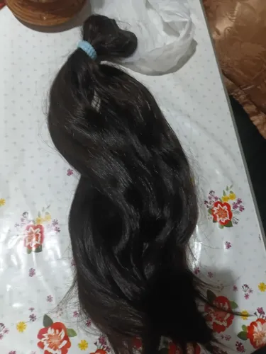 Cabelo preto 50 cm,1 kilo e 50 gramas