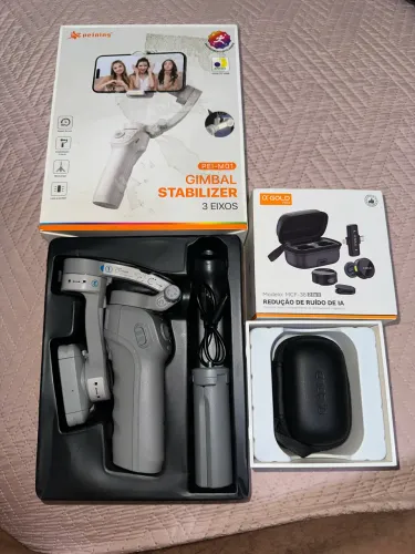Gimbal + Microfone
