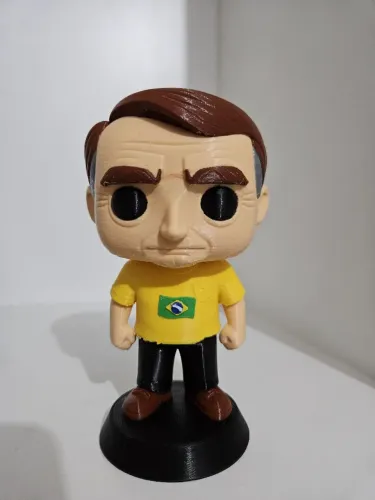 Bolsonaro - Boneco Pop Funko 12 cm de altura