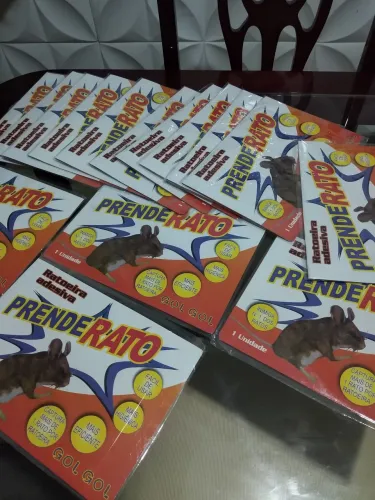 Ratoeira adesiva prende rato ,valor negociável