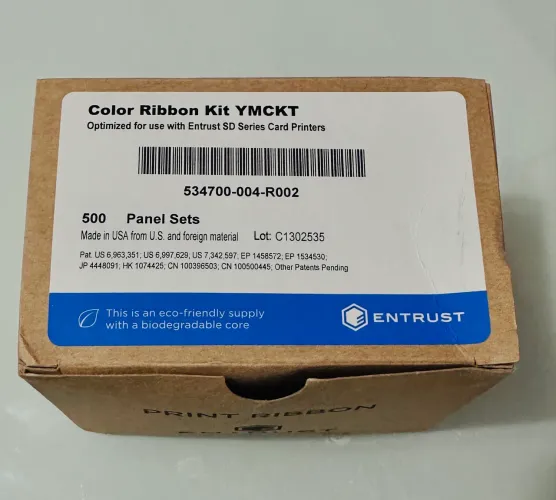Ribbon Datacard color kit ymckt (ref. 534700-004-R002)