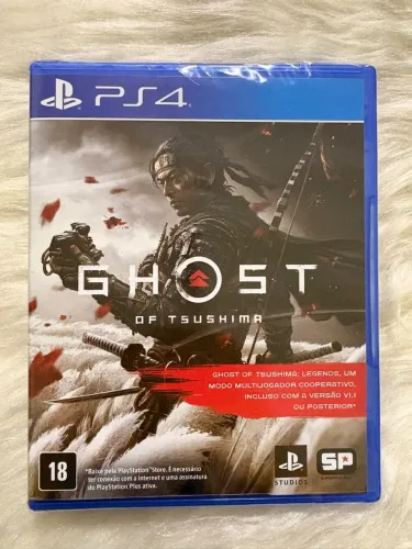 Ghost of tsushima PS4 novo lacrado