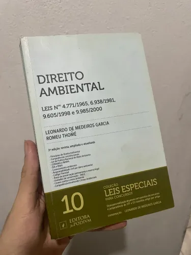 Livro Direito Ambiental - Coleção Leis Especiais (3ª Edição)