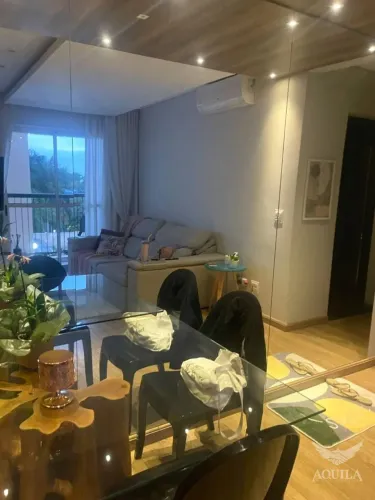 VENDA APARTAMENTO MOBILIADO 65M² - 2 QUARTOS - 1 SUÍTE - VARANDA - CAMPOLIM - SOROCABA /SP