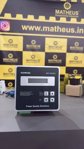 CONTROLADOR DE FATOR DE POTÊNCIA SIEMENS BR6000 - 12 ESTÁGIOS