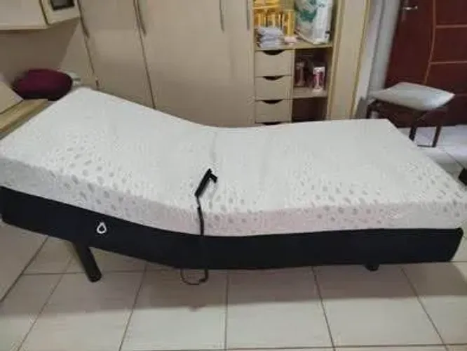 Cama Ortobom com Base Eletrica Articulada - supernova