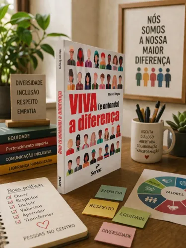 Livro, Viva (e entenda) a diferença de Marcos Brogna, Editora Senac