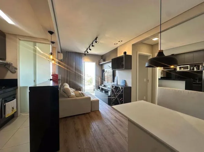 Apartamento mobiliado à venda, Condomínio Mirante São Domingos, Americana-SP