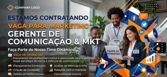Vagas de emprego para Marketing