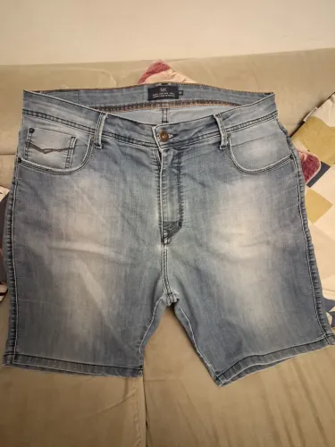 Bermuda jeans masculina Makenji MK - tamanho 50