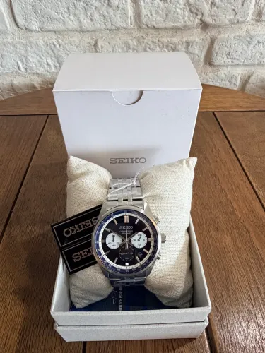 Seiko Cronógrafo Azul Profundo