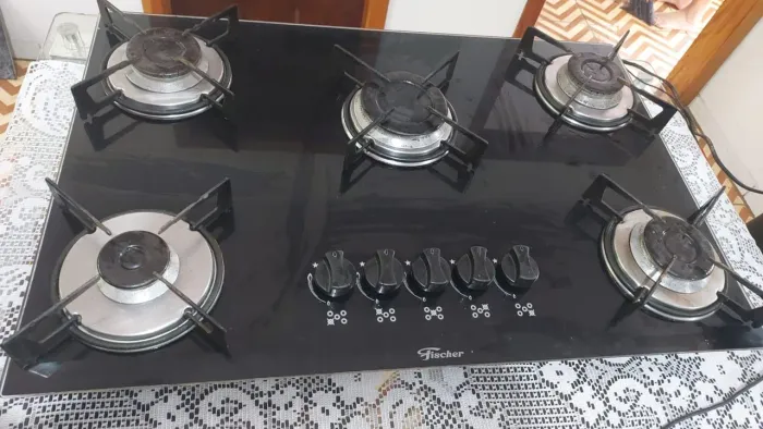 cooktop Fischer de 5 bocas