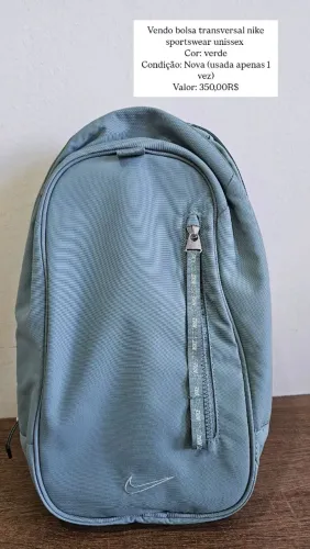 Bolsa transversal nike Sportswear commute Unissex Original