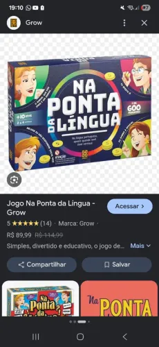 Jogo na ponta da Língua