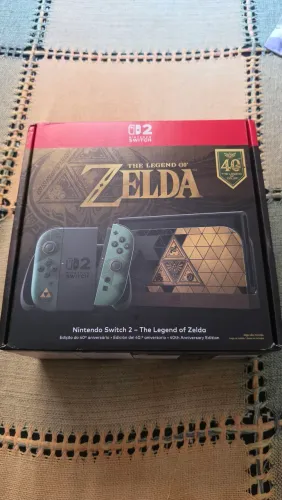 Console nintendo 2 edição zelda lacrado