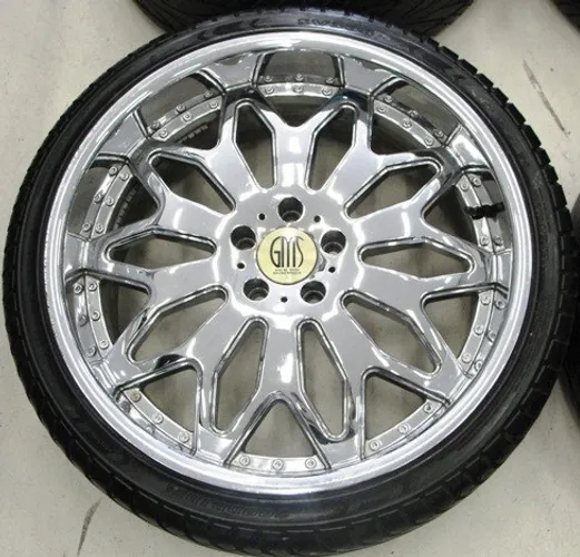 4 Rodas 22" Cromo c/ pneus (Só p/ Venda) Loja Hr Rodas Oficial
