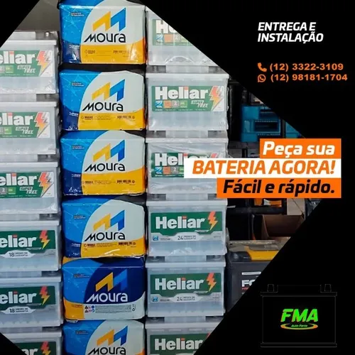 Peça Agora sua Bateria - Vamos até você !